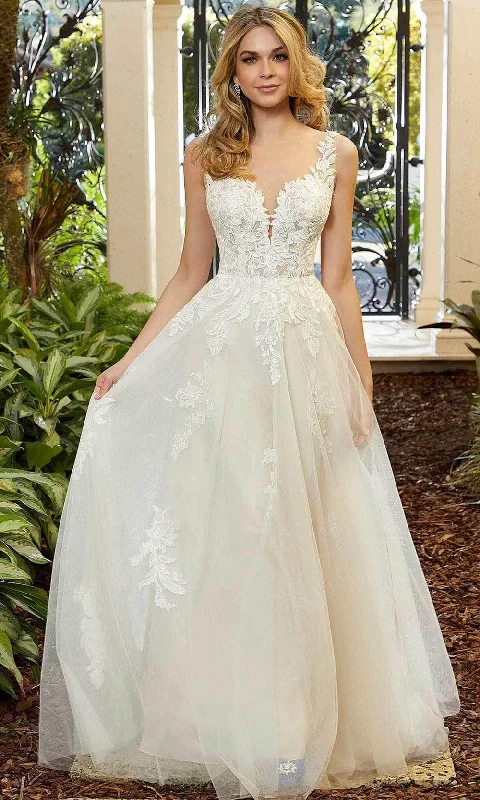 Mori Lee Bridal 5974 - Sleeveless Bateau Neckline