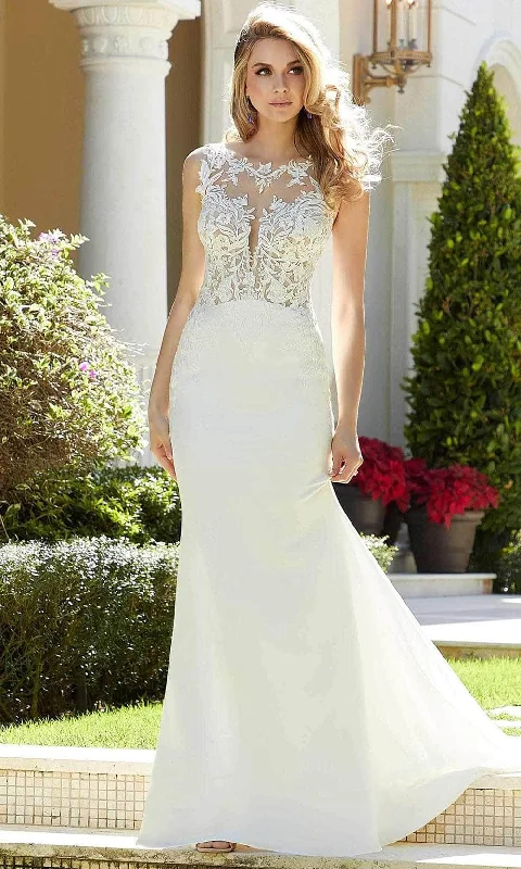 Mori Lee Bridal 5982 - Trumpet Skirt Bridal Gown