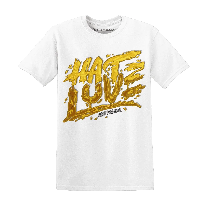 NastyJamz Yellow Ochre 6s T Shirt Match Love Hate