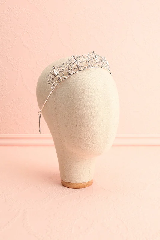 Reine du Nil Silver | Headpiece with Crystals